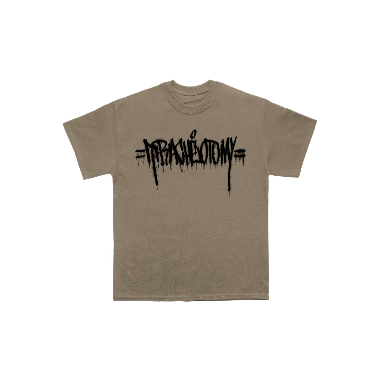 CAMO GREEN GRAFFITI TEE