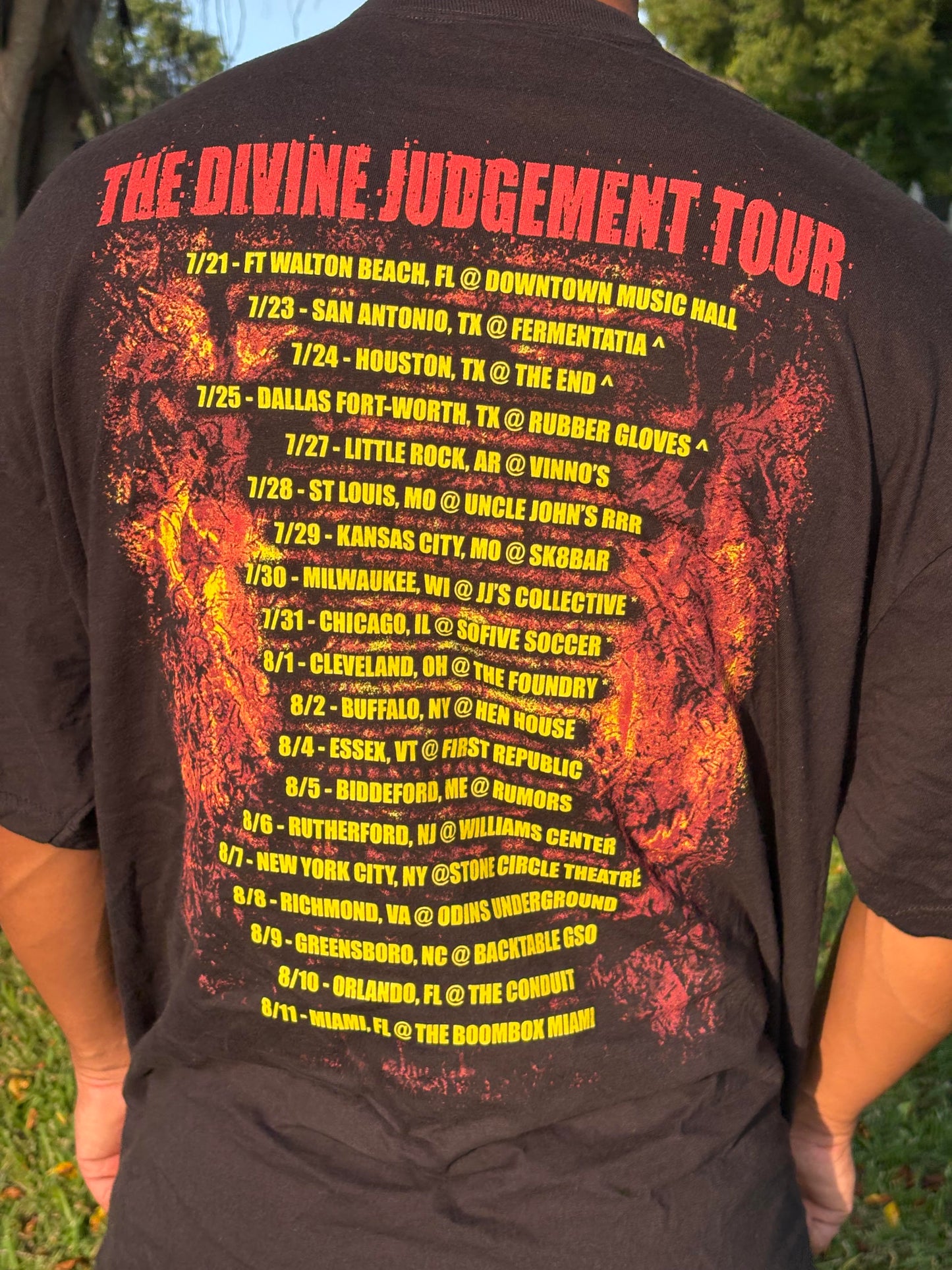 DIVINE JUDGEMENT TOUR TEE
