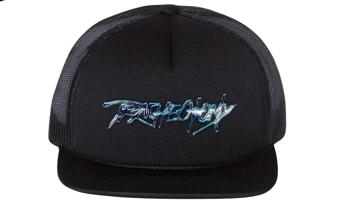 CHROME LOGO TRUCKER HAT